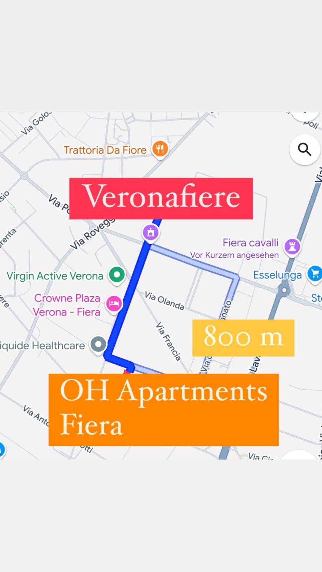 Oh Apartments Fiera Verona Eksteriør billede